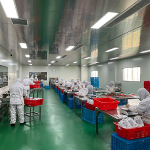 Meat processing clean room